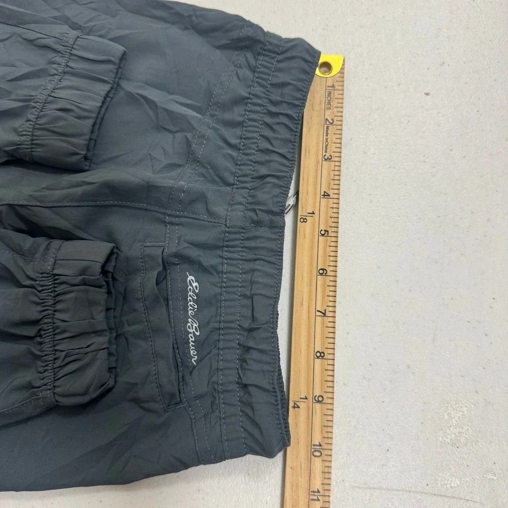 Eddie Bauer Kids Dark Gray Elastic Waist Jogger Pants Size 6 Outdoor Athletic